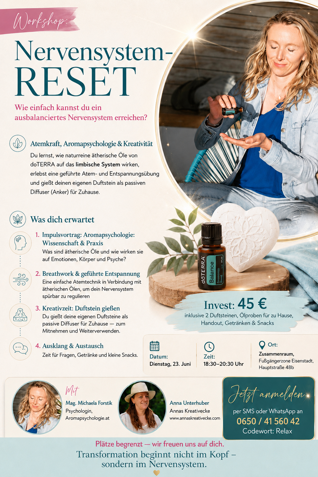 workshop doterra oele testen